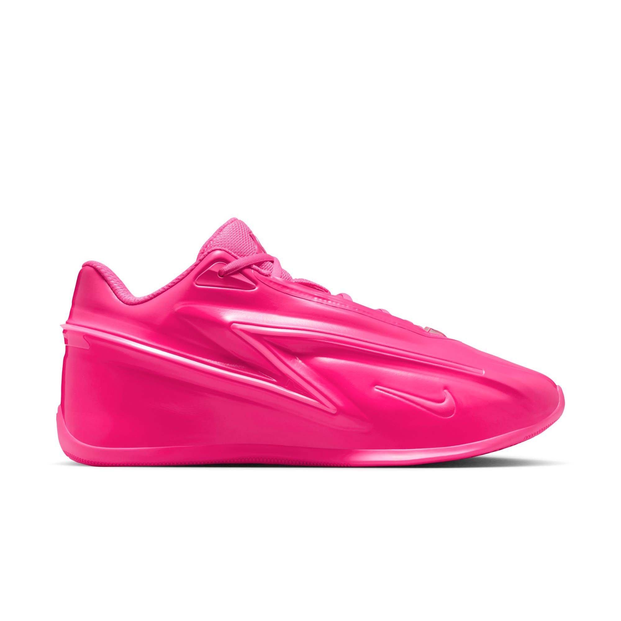 Nike KD 19 "Bubble Gum Bounce" Men's Basketball Shoe - HYPER PINK/UNIVERSITY GOLD/STADIUM GREEN Thumbnail View 2