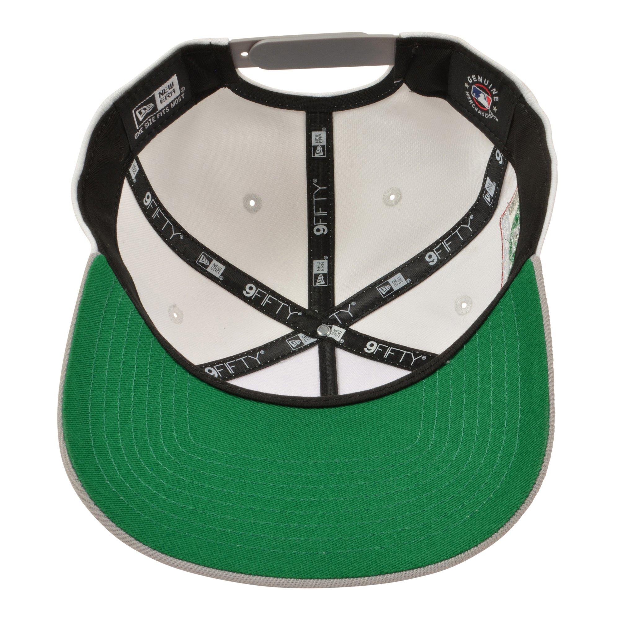 New Era Los Angeles Dodgers 9FIFTY A-Frame Flip Rose Snapback Hat - White/Grey - WHITE/GREY