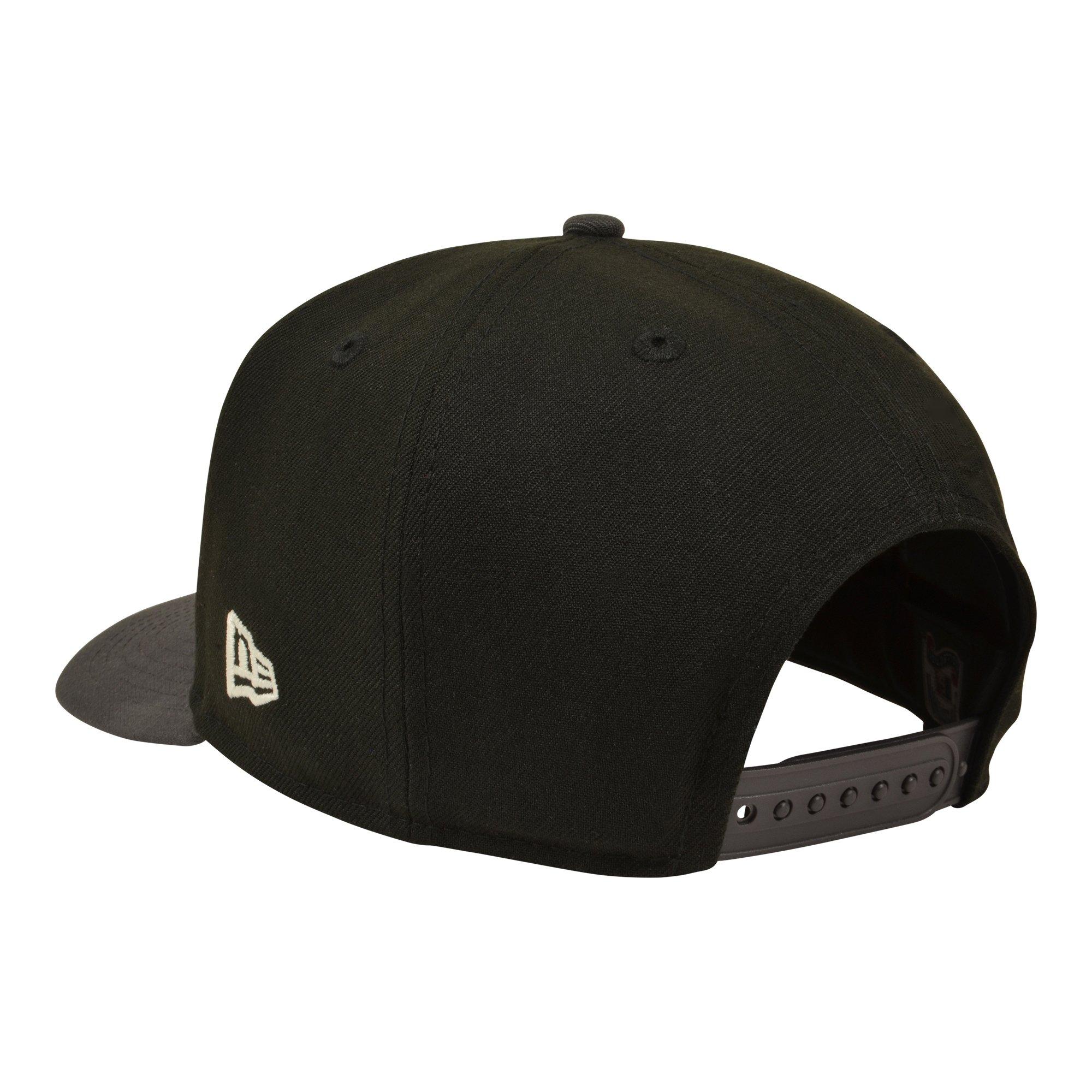 New Era New York Yankees 9FIFTY A-Frame Copper Lightning Snapback Hat - Black/Grey - BLACK/GREY