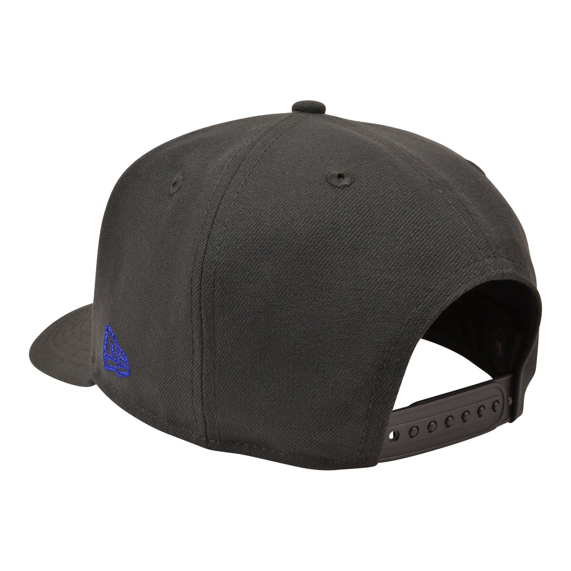 New Era Los Angeles Dodgers 9FIFTY A-Frame Anthracite Snapback Hat - Grey/Royal - GREY/ROYAL