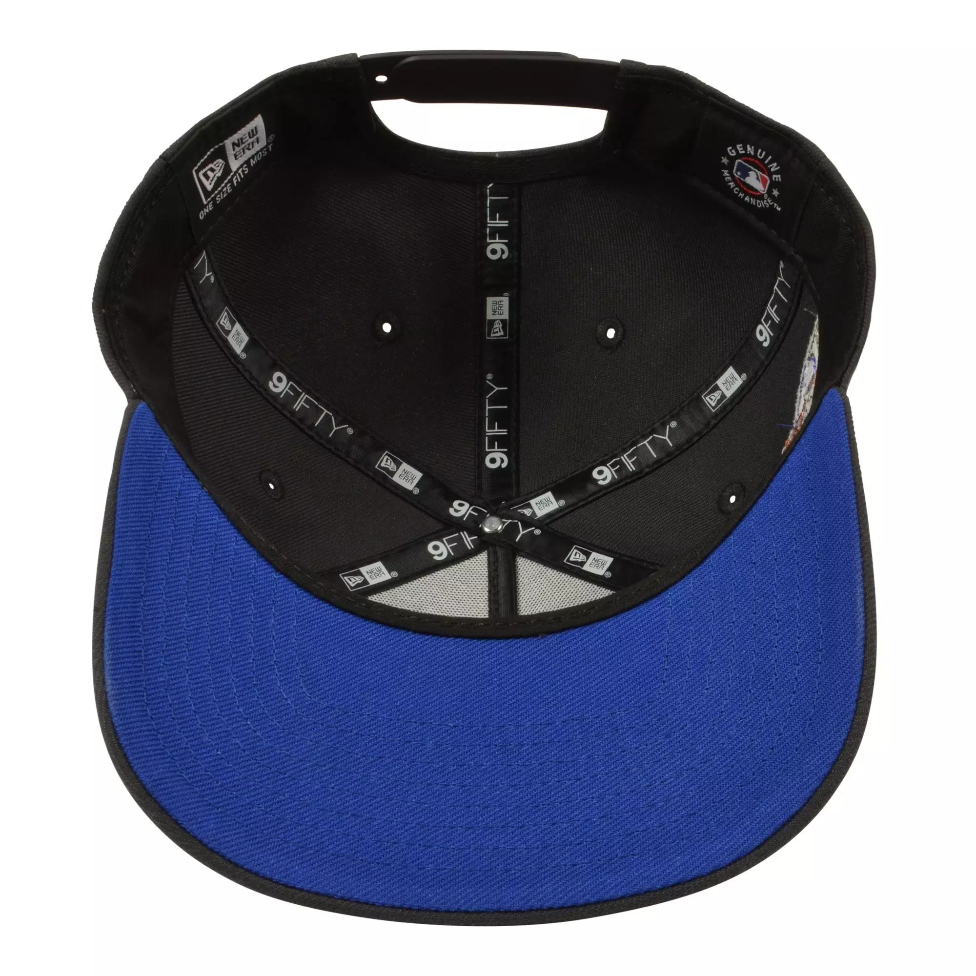 New Era Los Angeles Dodgers 9FIFTY A-Frame Anthracite Snapback Hat - Grey/Royal - GREY/ROYAL