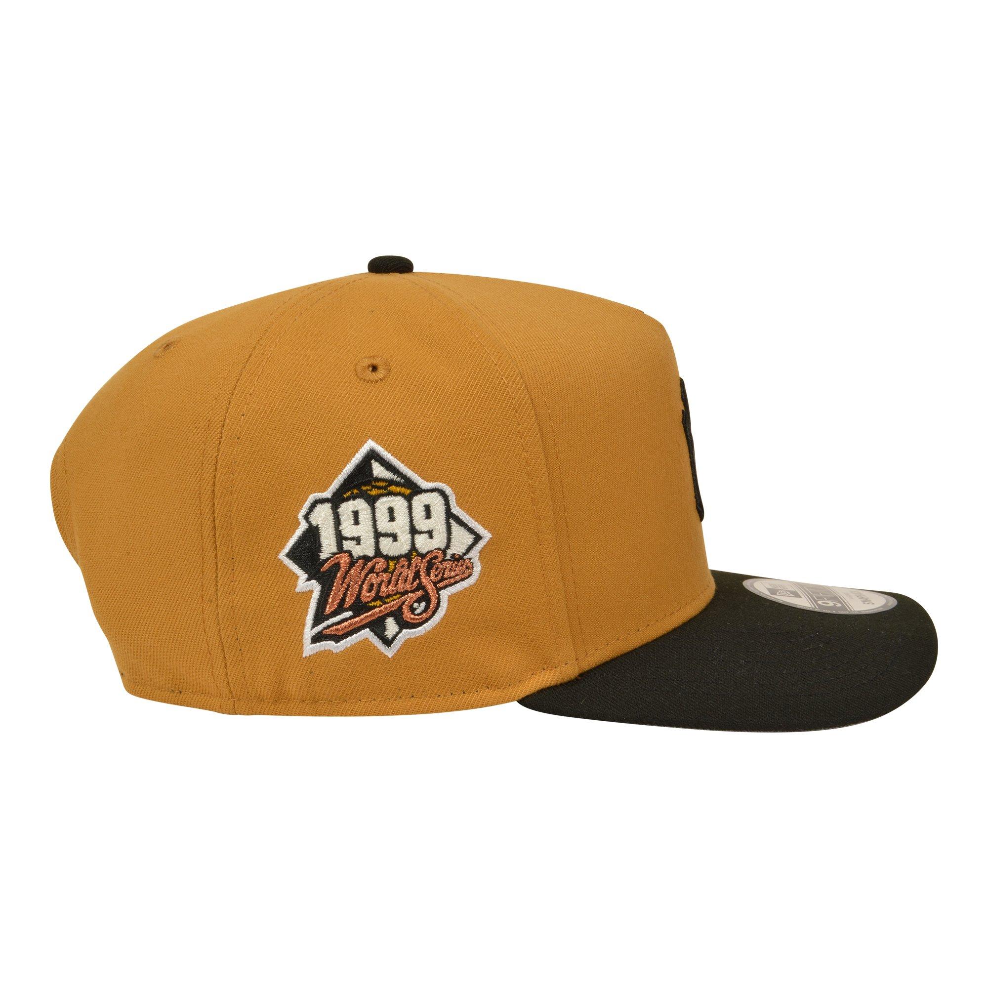 New Era New York Yankees 9FIFTY A-Frame Statue of Liberty Snapback Hat - Black/Tan - TAN/BLACK