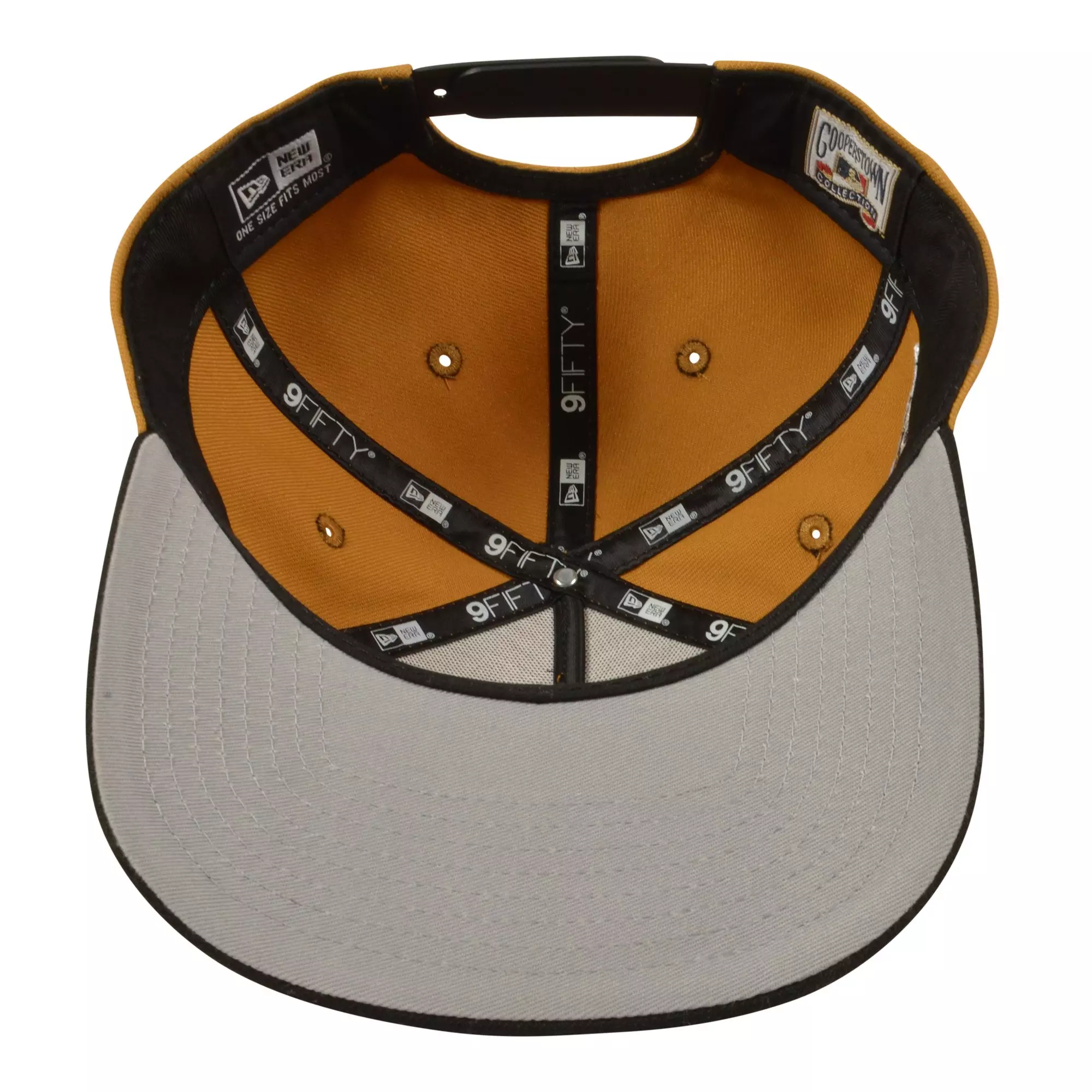 New Era New York Yankees 9FIFTY A-Frame Statue of Liberty Snapback Hat - Black/Tan - TAN/BLACK