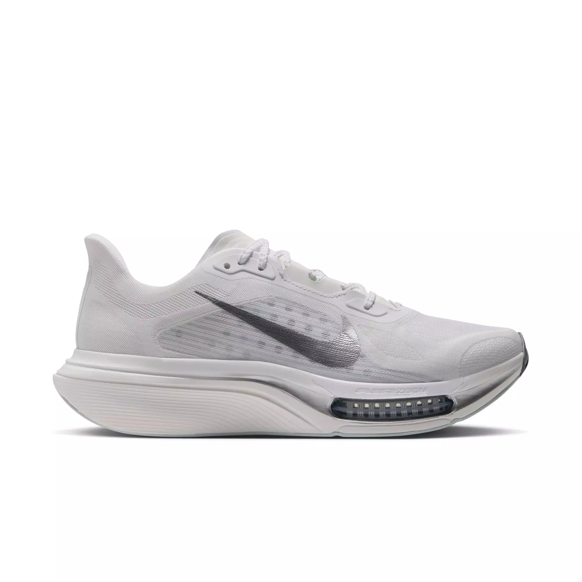 Nike Pegasus Plus 2 "White" Women's Road Running Shoe - WHITE/METALLIC SILVER/OFF WHITE