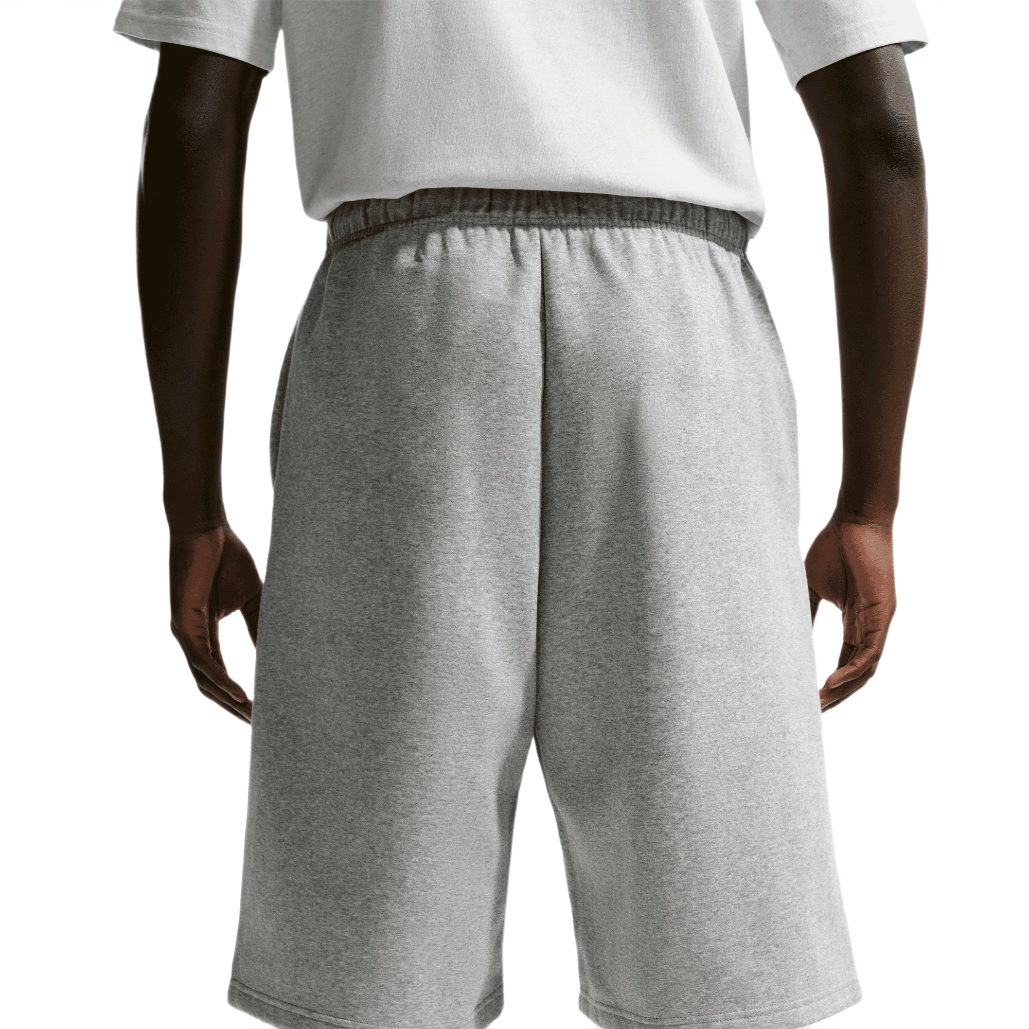 Nike Men's Standard Issue Therma-FIT 14" Fleece Basketball Shorts - Grey - GREY