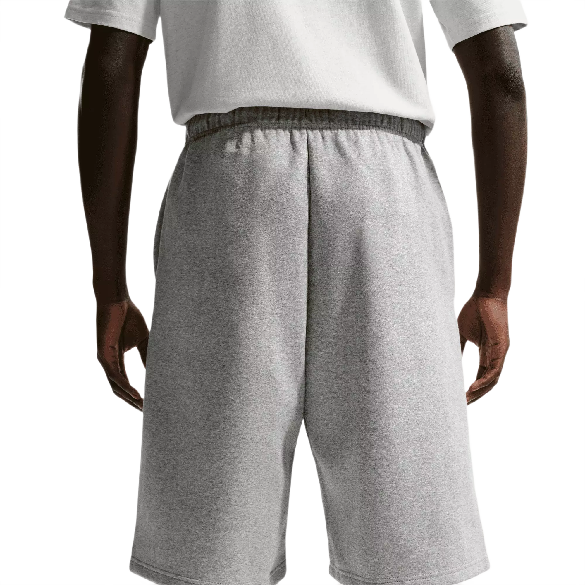 Nike Men's Standard Issue Therma-FIT 14" Fleece Basketball Shorts - Grey - GREY