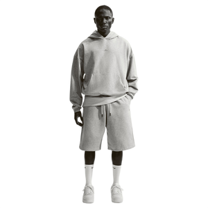 Nike Men's Standard Issue Therma-FIT 14" Fleece Basketball Shorts - Grey - GREY