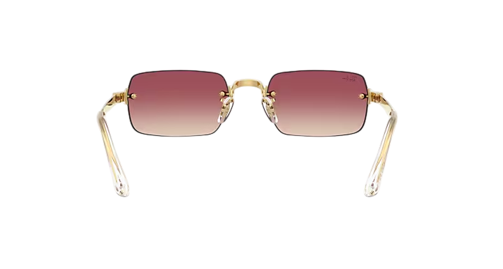 Ray Ban RB3928 by A$AP ROCKY - Arista/Clear/Dark Violet - PURPLE Thumbnail View 5