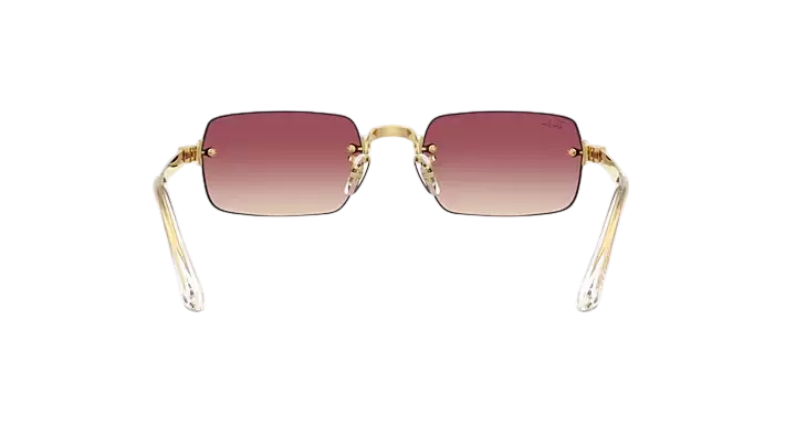 Ray Ban RB3928 by A$AP ROCKY - Arista/Clear/Dark Violet - PURPLE