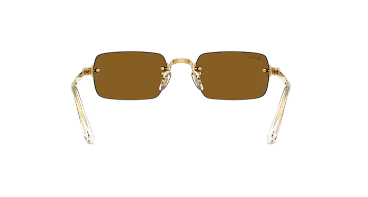 Ray Ban RB3928 by A$AP ROCKY - Arista/Dark Brown - BROWN Thumbnail View 5