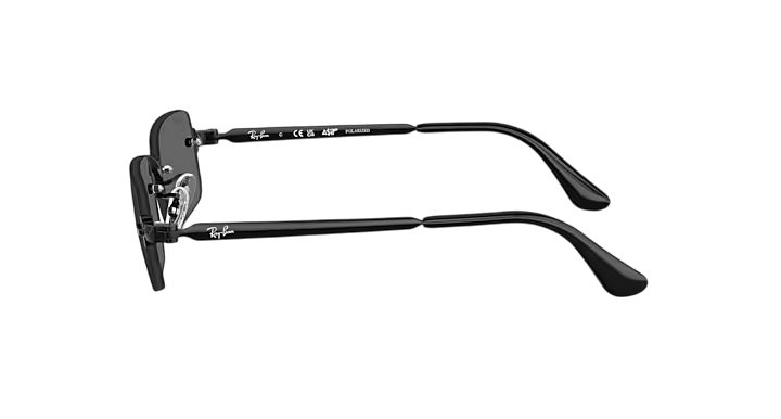 Ray Ban RB3928 by A$AP ROCKY - Black/Dark Grey Polarized - BLACK Thumbnail View 4