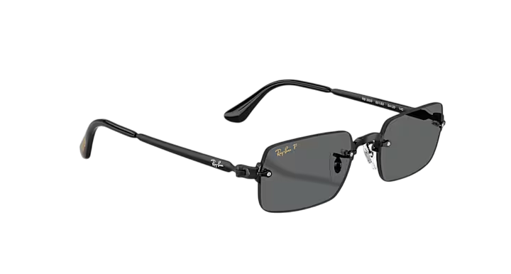 Ray Ban RB3928 by A$AP ROCKY - Black/Dark Grey Polarized - BLACK Thumbnail View 3