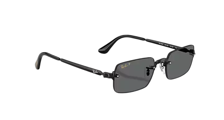 Ray Ban RB3928 by A$AP ROCKY - Black/Dark Grey Polarized - BLACK