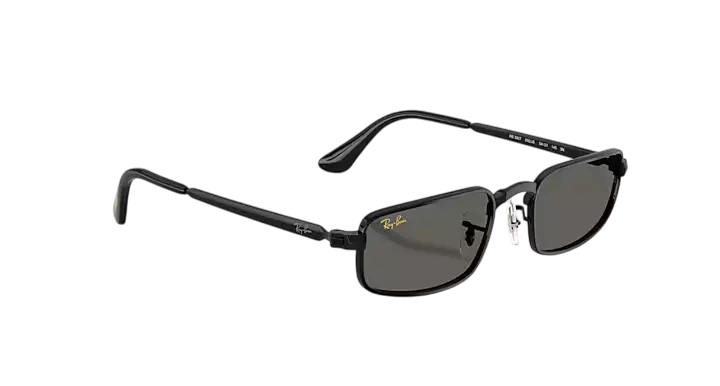 Ray Ban RB3927 by A$AP ROCKY Sunglasses - Black/Dark Grey - BLACK