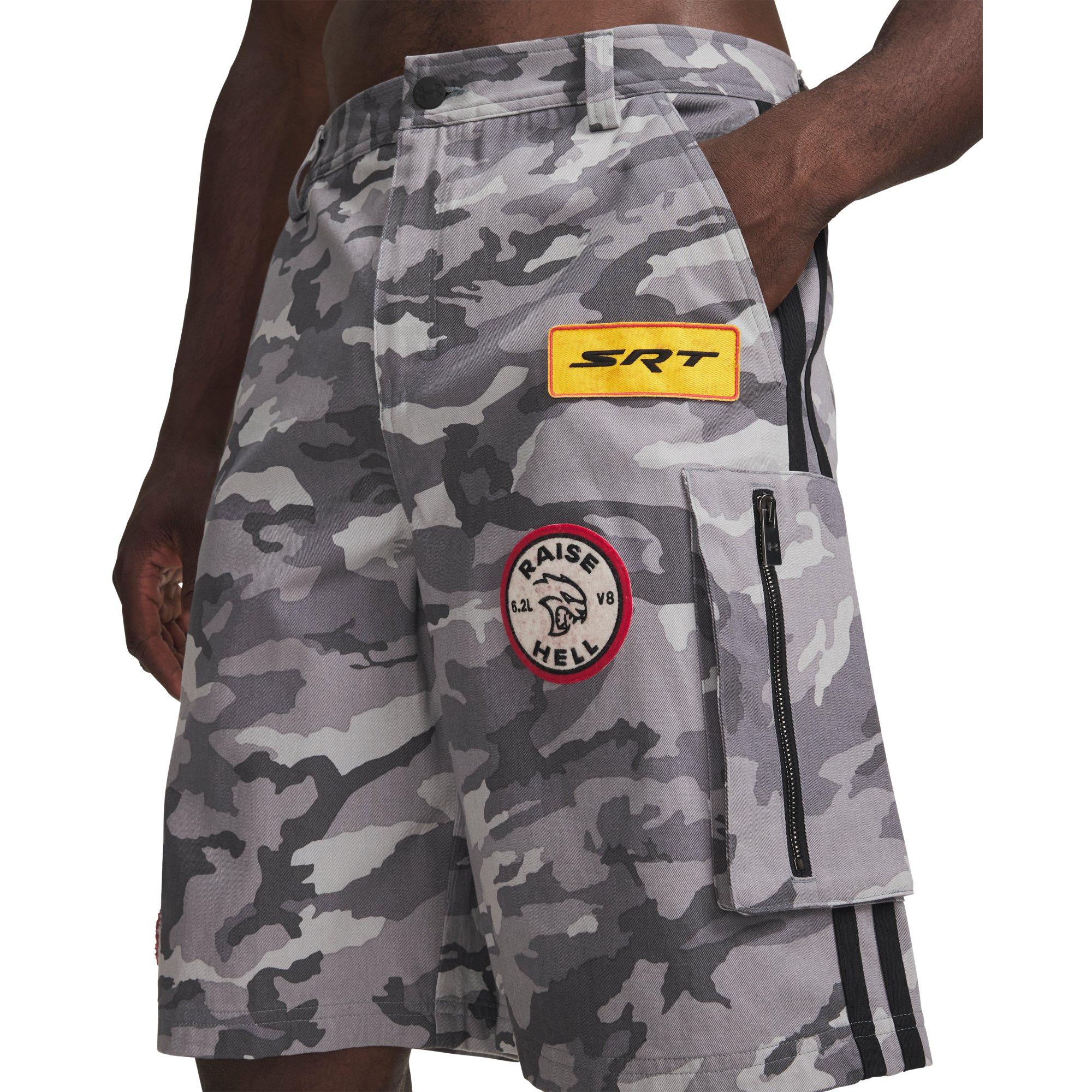 Under Armour X Dodge Cargo Shorts - Camo - BLACK