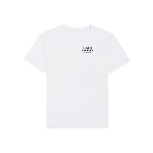 L/AB c/o Off-White Big Boys' Core Lab Tee - White - WHITE