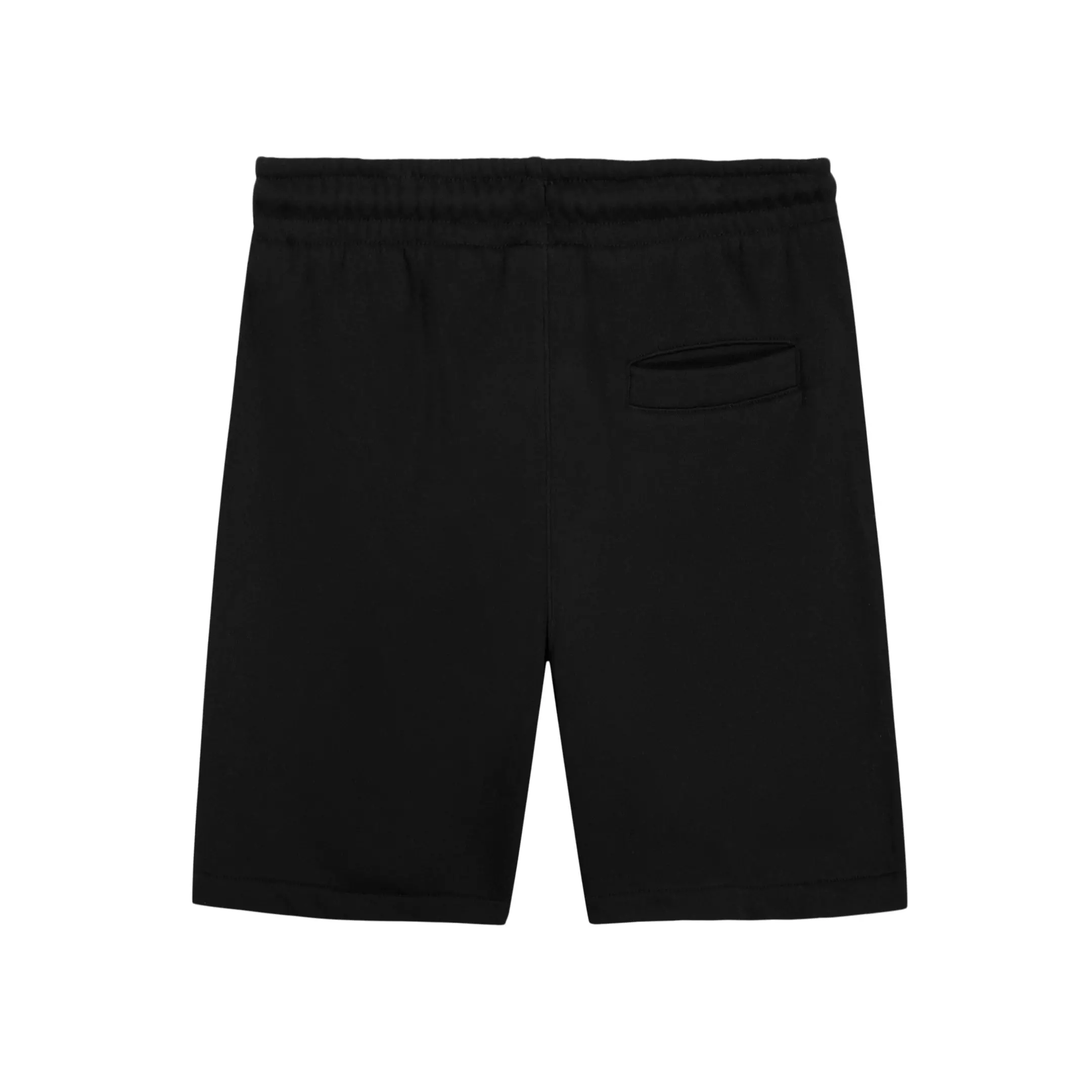 L/AB c/o Off-White Big Boys' Logo Basic Shorts - Black - BLACK