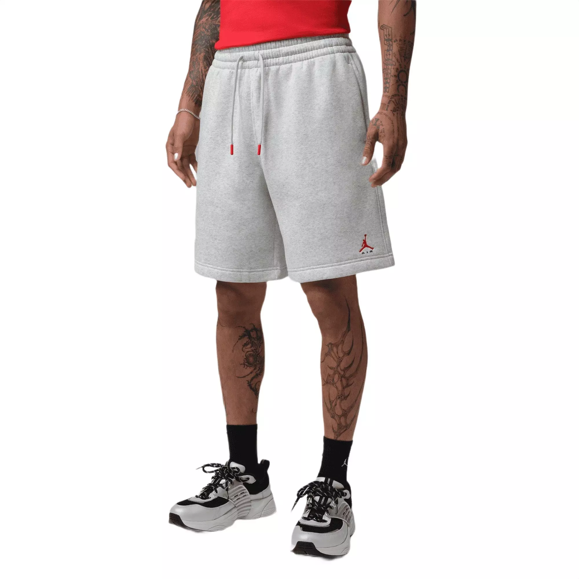 Jordan Men's Brooklyn 9" Shorts - Grey - GREY