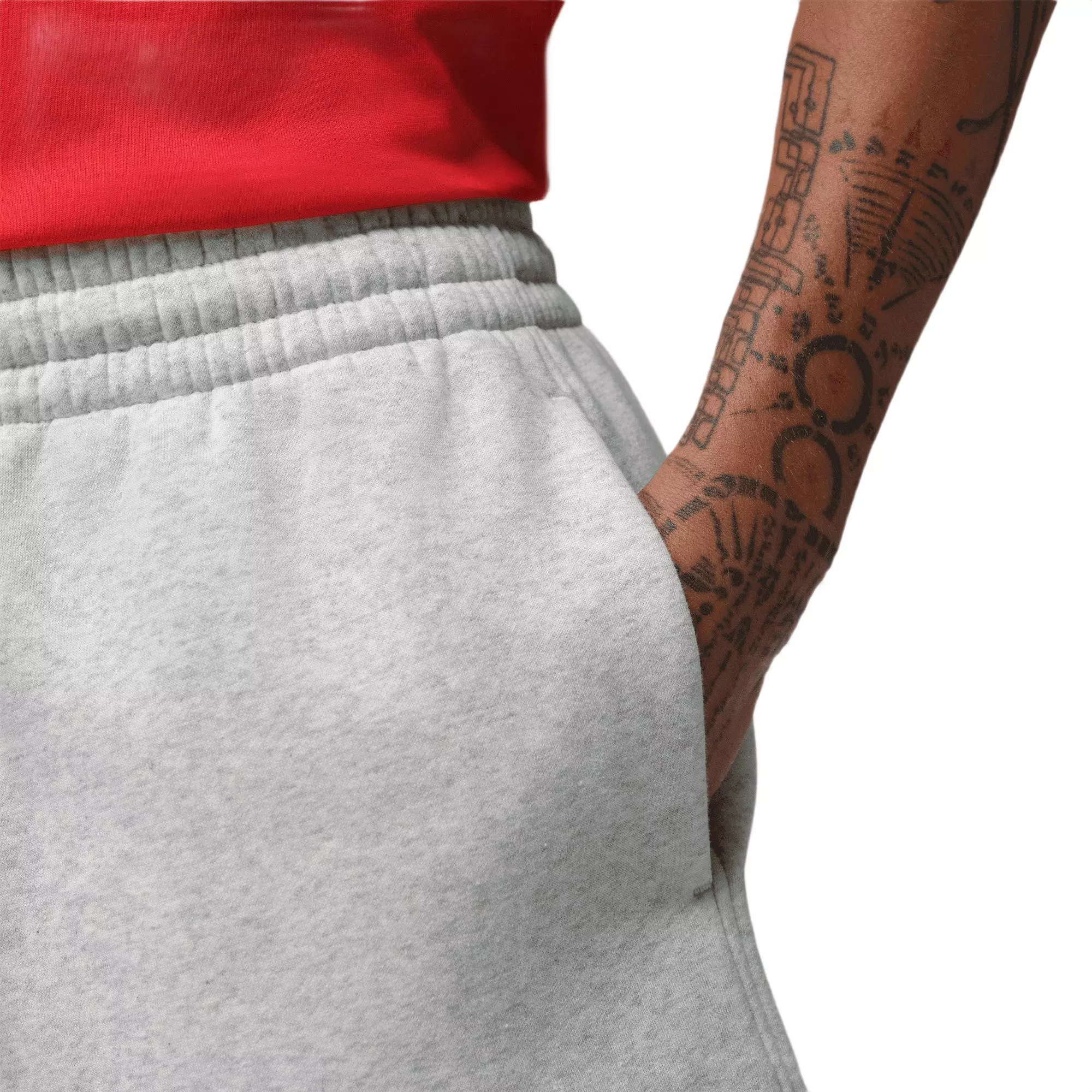 Jordan Men's Brooklyn 9" Shorts - Grey - GREY