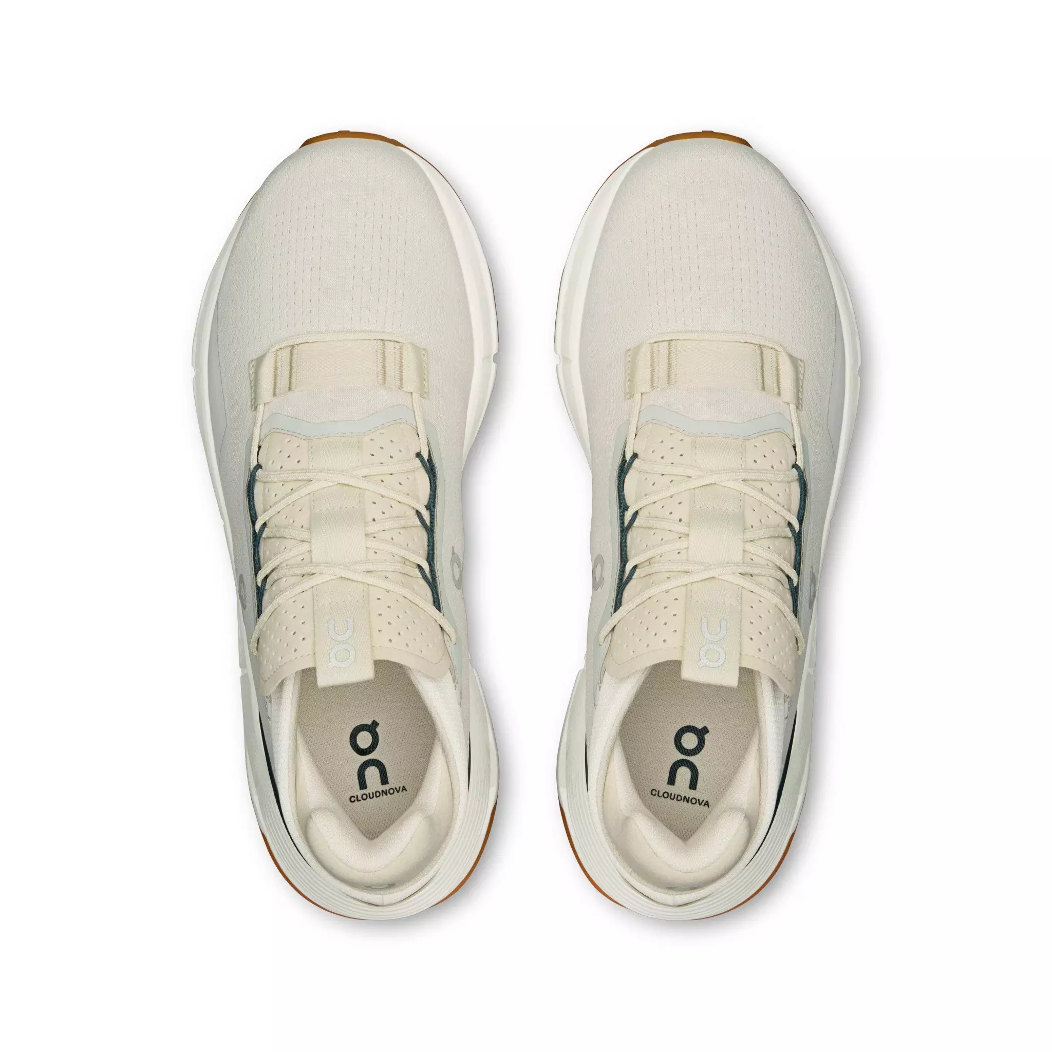 On Cloudnova 2 "Grain/Ivory" Men's Shoe - CREAM