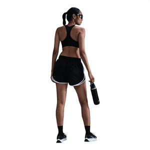 Nike Women's Tempo Dri-FIT Mid-Rise Brief-Lined Running Shorts - Black/White - BLACK/WHITE