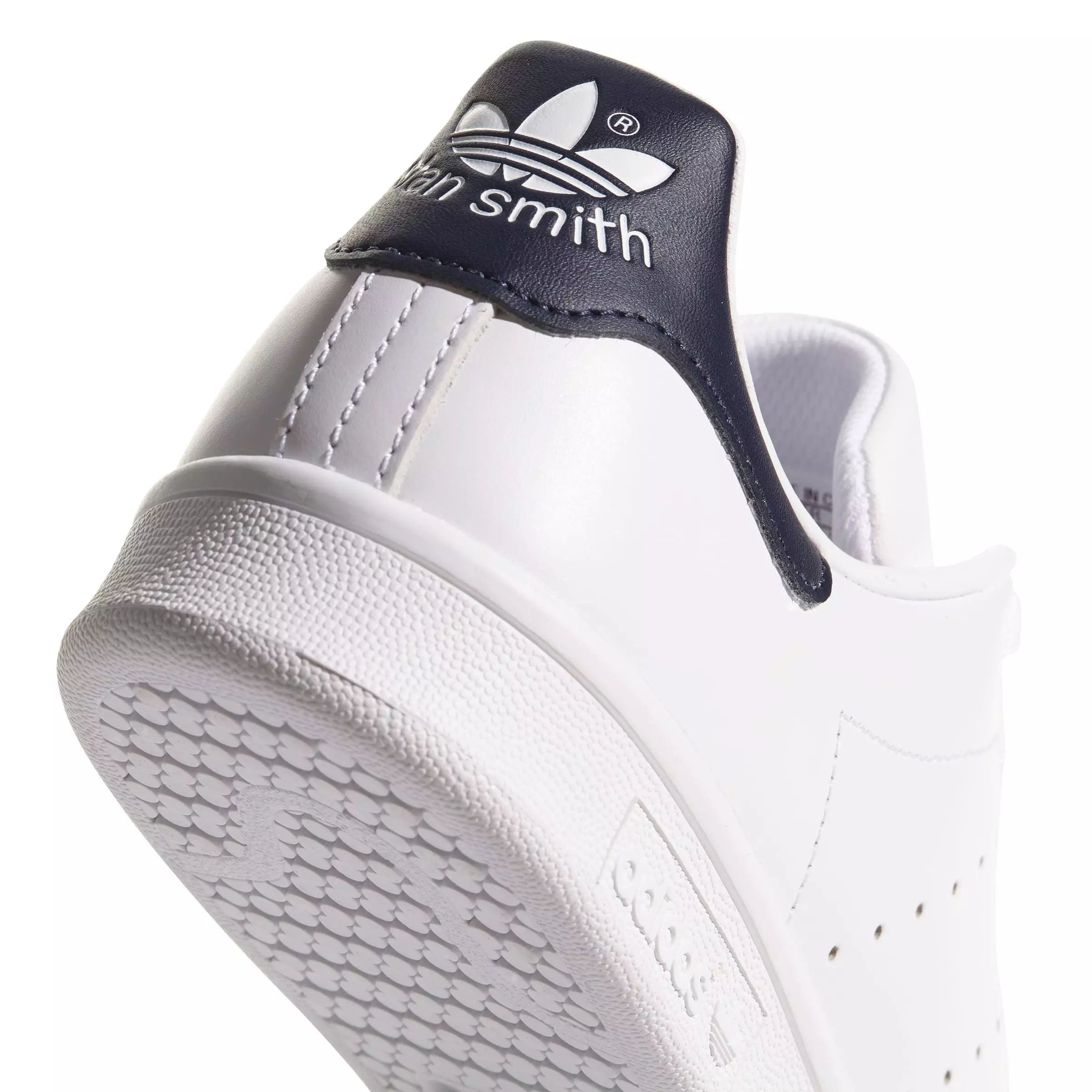 adidas Originals Stan Smith "Core White/Dark Blue" Men's Shoe - WHITE/BLUE