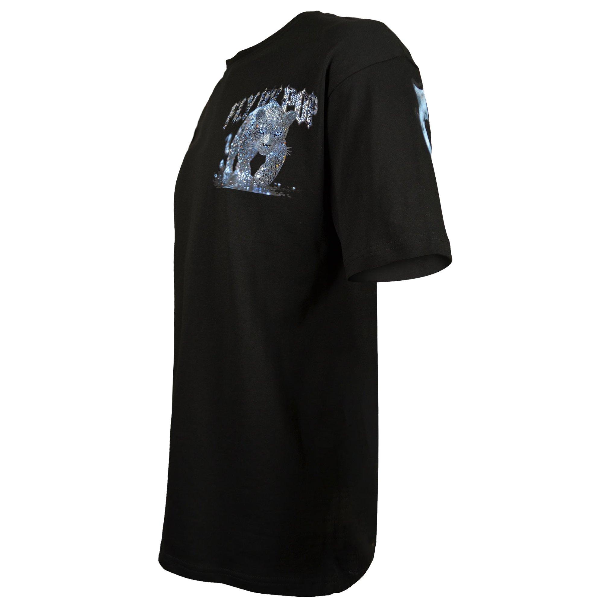 Streetz Iz Watchin Men's FBP Diamond Jaguar Tee - BLACK