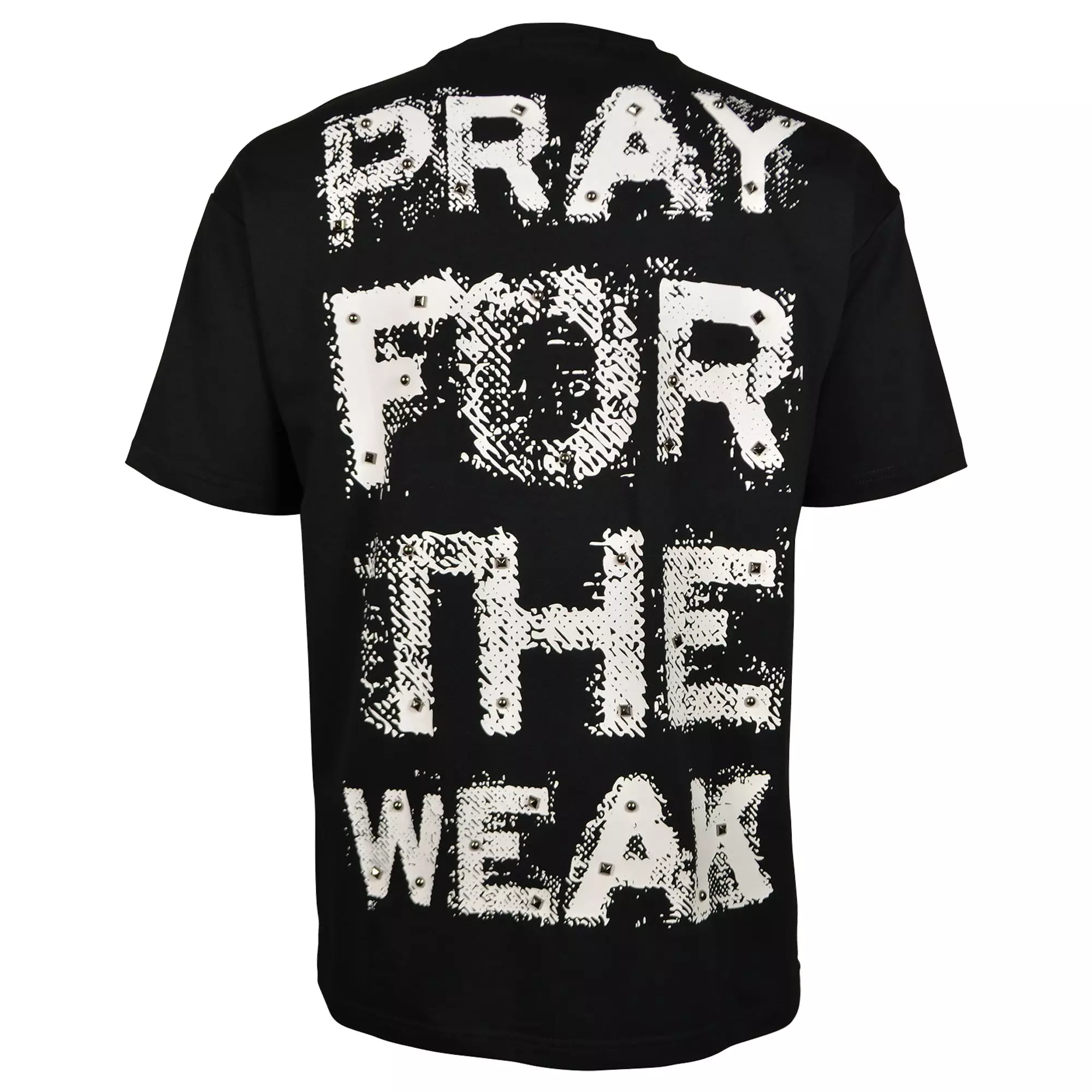 Streetz Iz Watchin Men's Pray For The Weak 6 Tee - BLACK