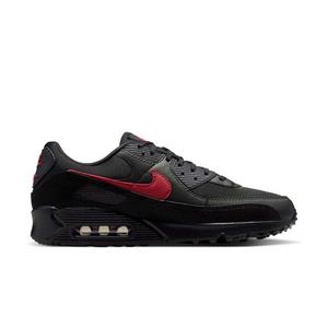 Nike Air Max 90 "Black/Tough Red" Men's Shoe - BLACK/RED