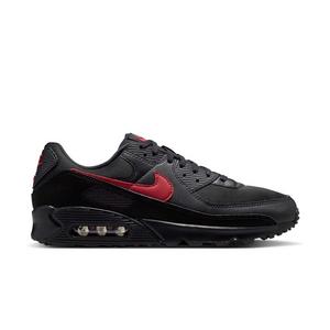 Nike Air Max 90 "Black/Tough Red" Men's Shoe - BLACK/RED