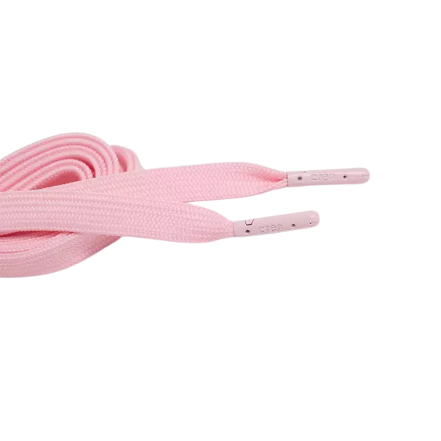 Crep Protect Pre-treated Flat Shoelaces - Pink - PINK