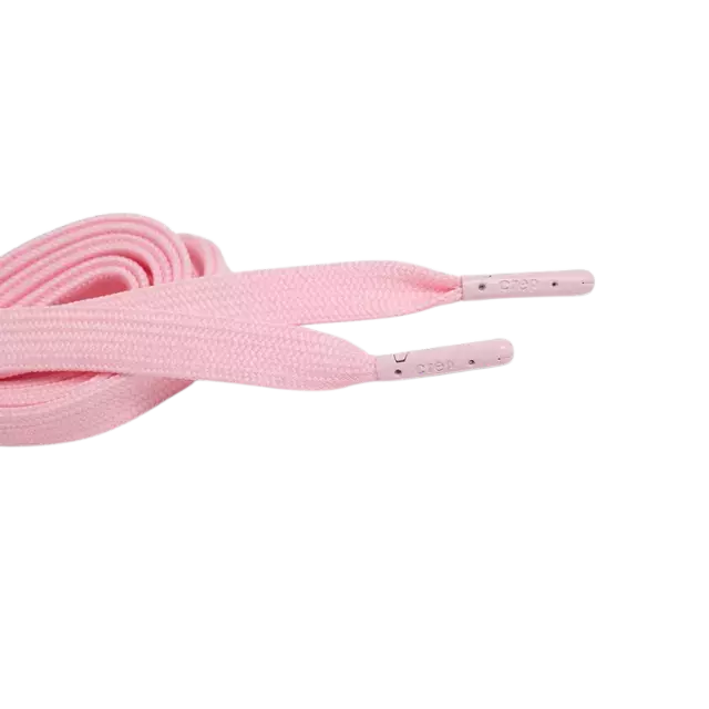 Crep Protect Pre-treated Flat Shoelaces - Pink - PINK