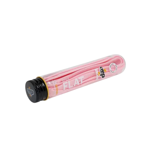 Crep Protect Pre-treated Flat Shoelaces - Pink - PINK