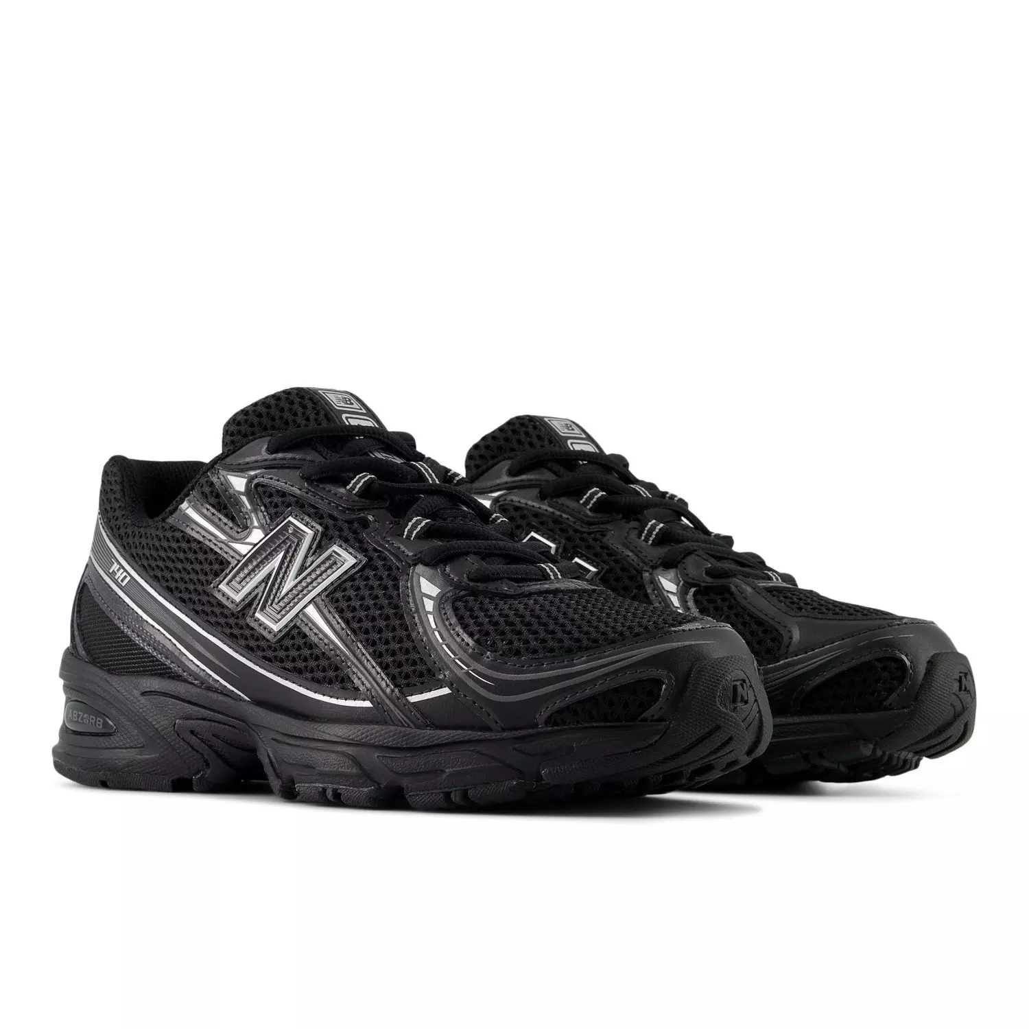 New Balance 740 "Black/Metallic Silver" Men's Shoe - BLACK/SILVER