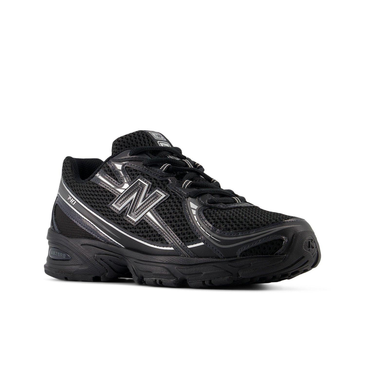 New Balance 740 "Black/Metallic Silver" Men's Shoe - BLACK/SILVER