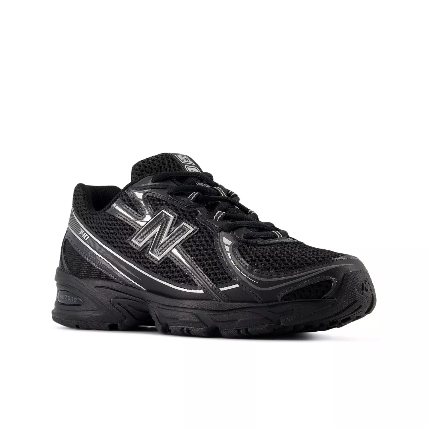 New Balance 740 "Black/Metallic Silver" Men's Shoe - BLACK/SILVER