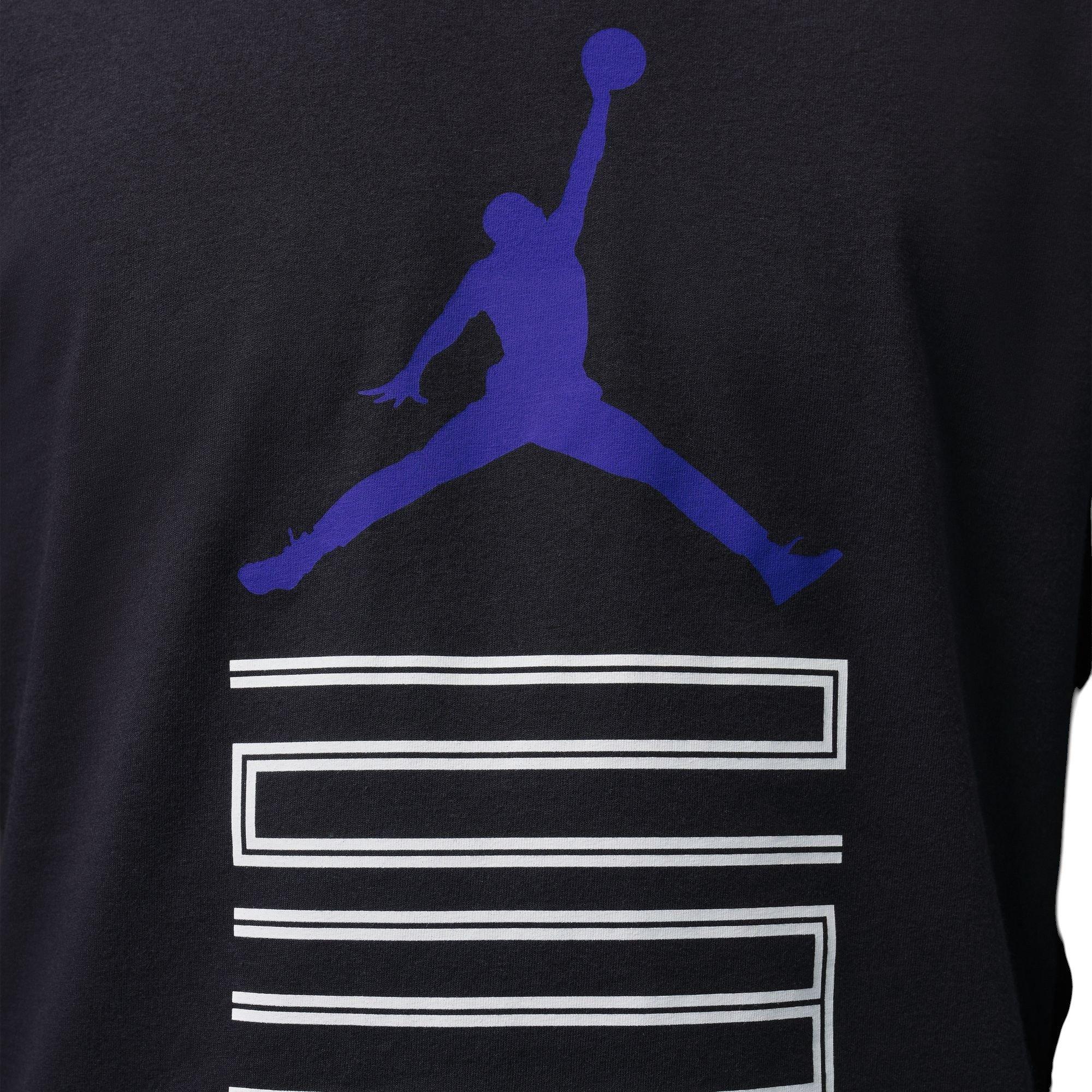 Jordan "Space Jam" Men's Long-Sleeve Tee - BLACK
