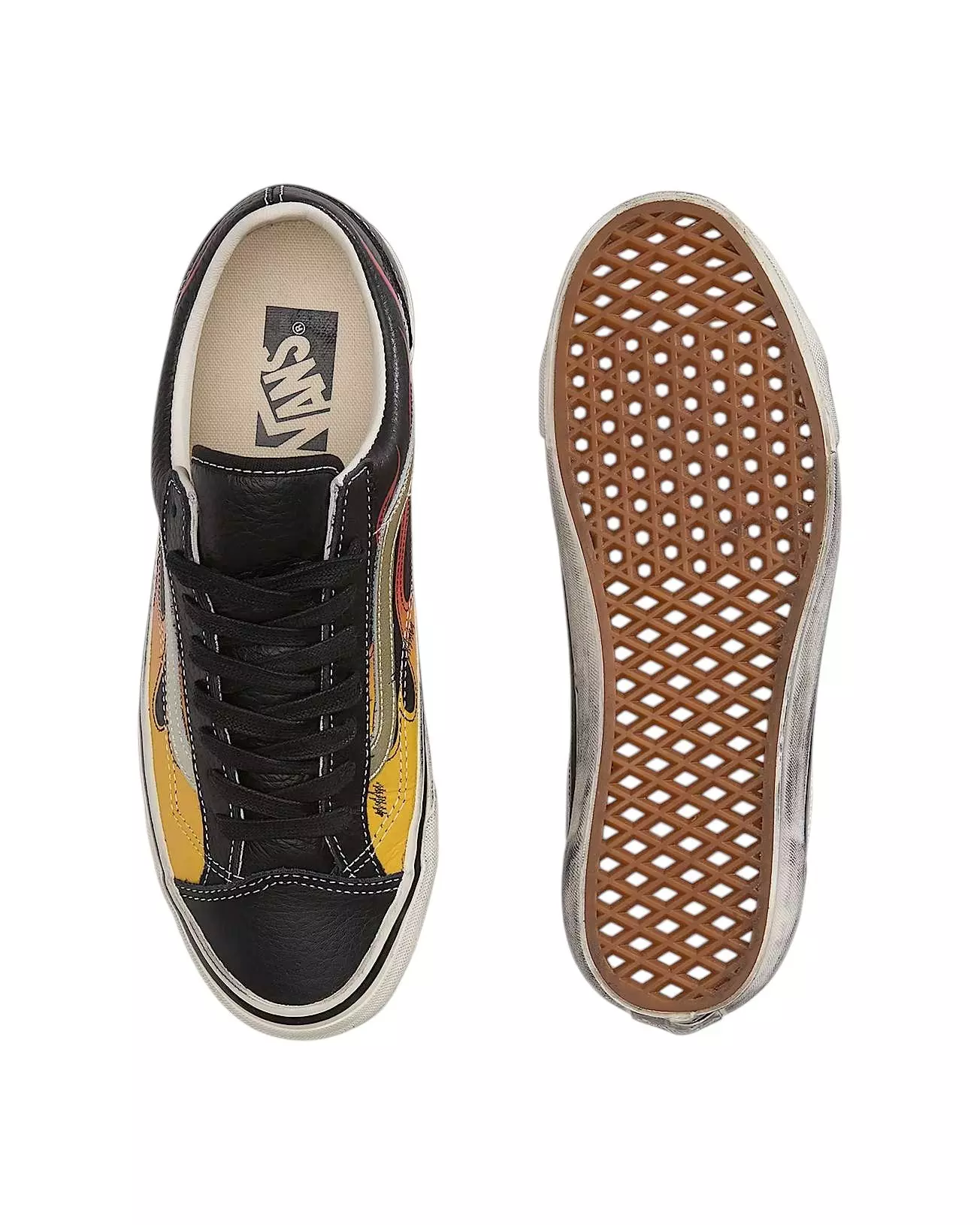 Vans Premium Old Skool LX "Flame" Men's Shoe - BLACK