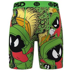 PSD Men's Marvin the Martian Faces Underwear - Green - GREEN