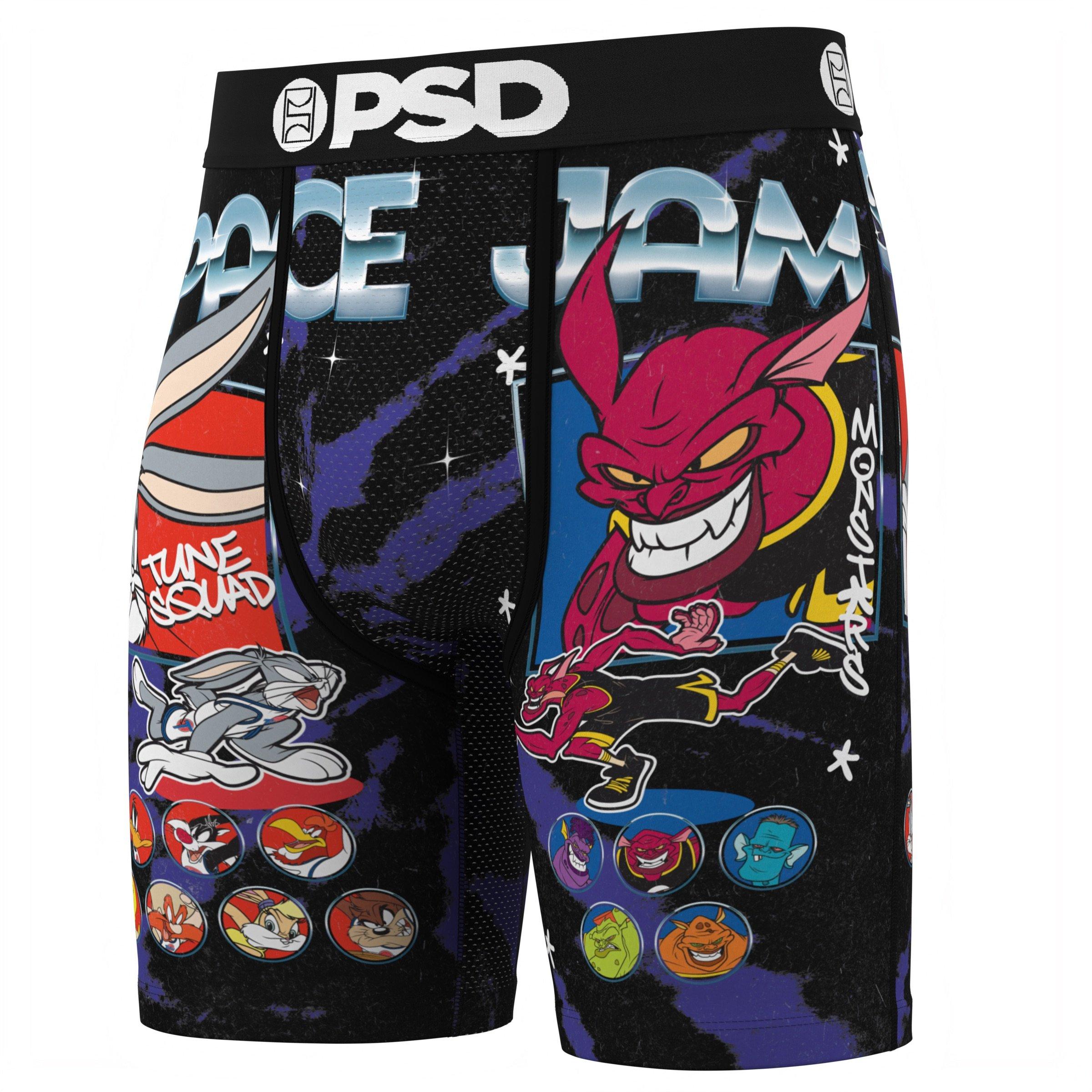 PSD Men's Retro Space Jam Underwear - 3-Pack - MULTI-COLOR