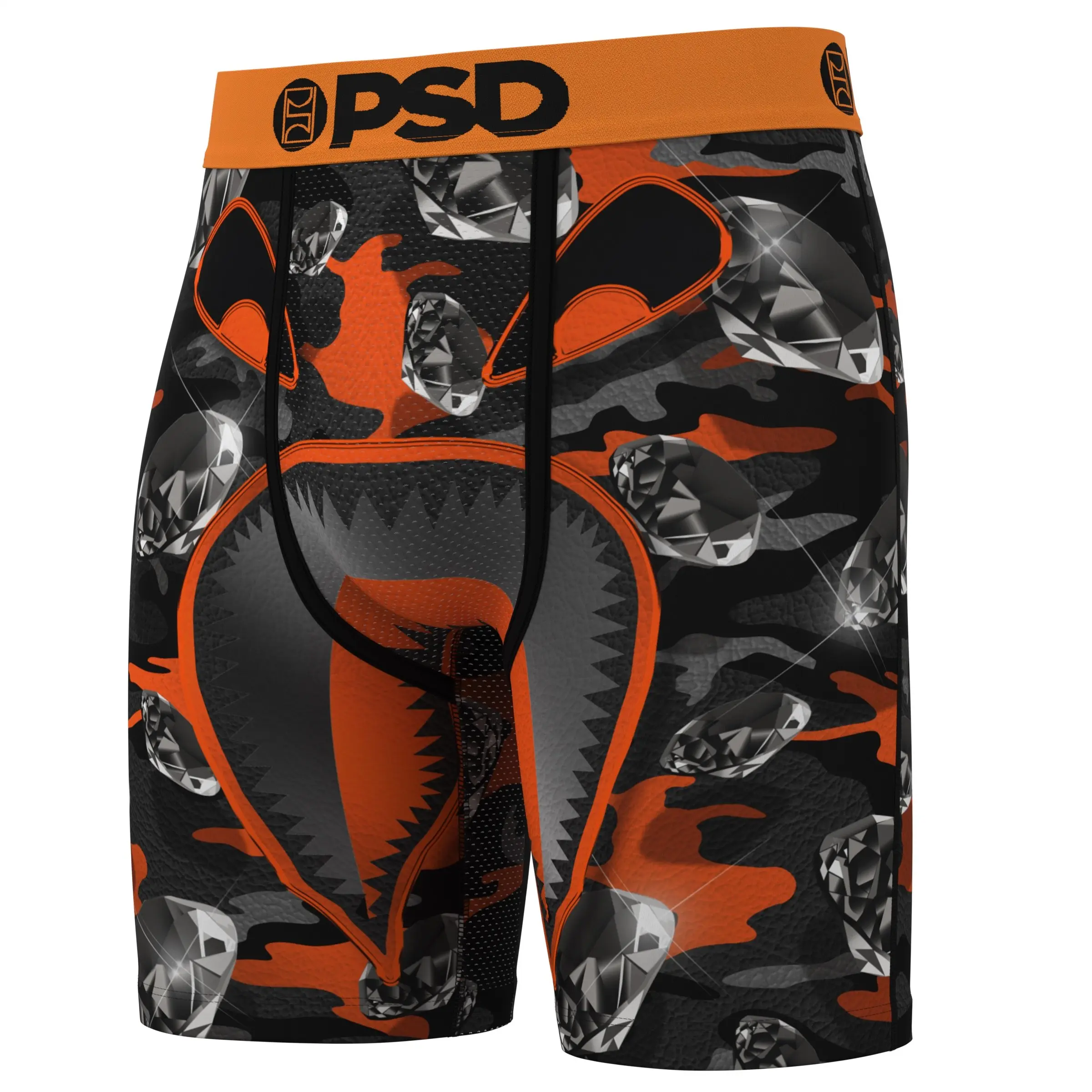 PSD Men's War Face Diamond Bucket Underwear - 3-Pack - MULTI-COLOR