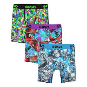 PSD Youth Cash Rules Underwear (3-Pack) - MULTI-COLOR