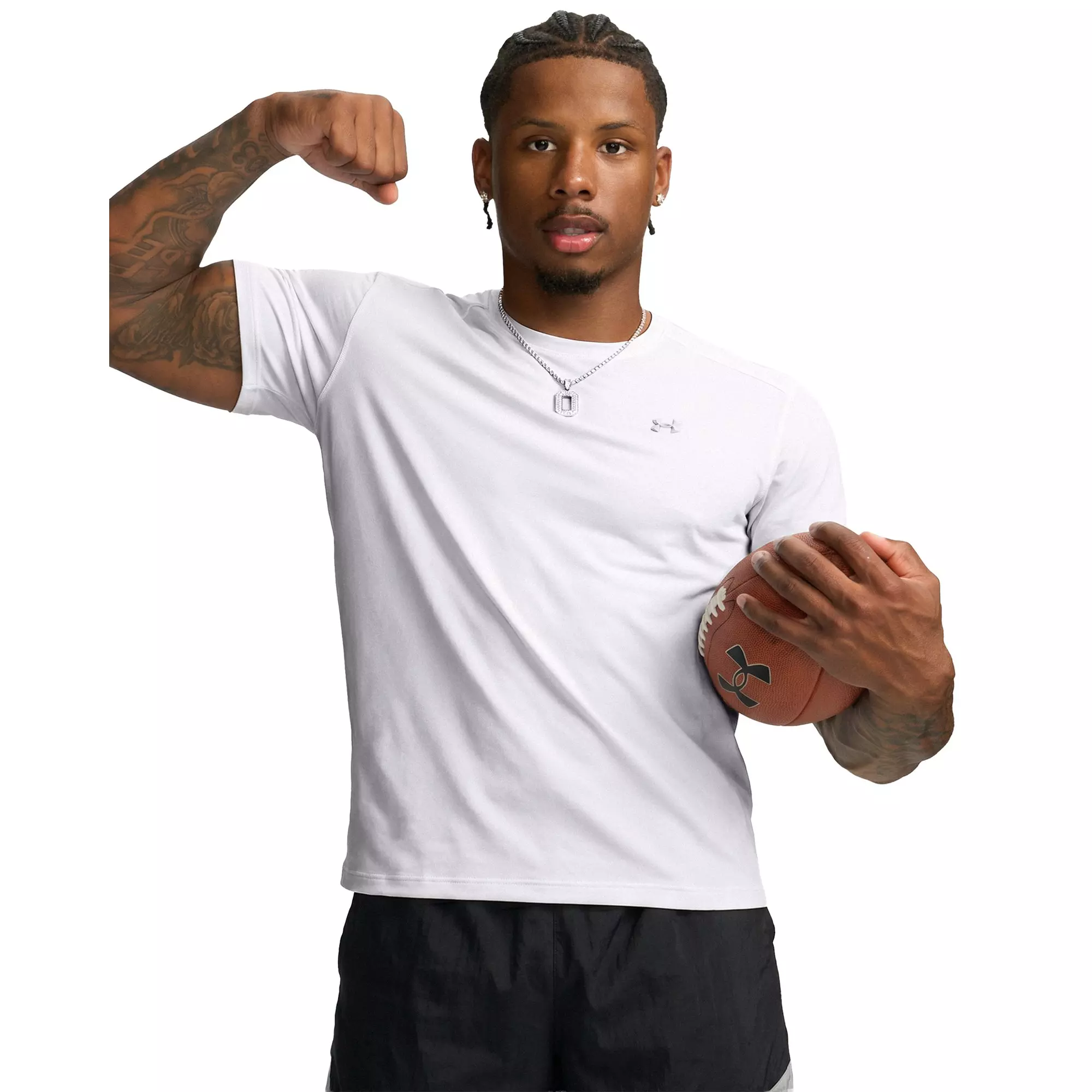 Under Armour Men's Bouncy Tee&nbsp;- White - WHITE