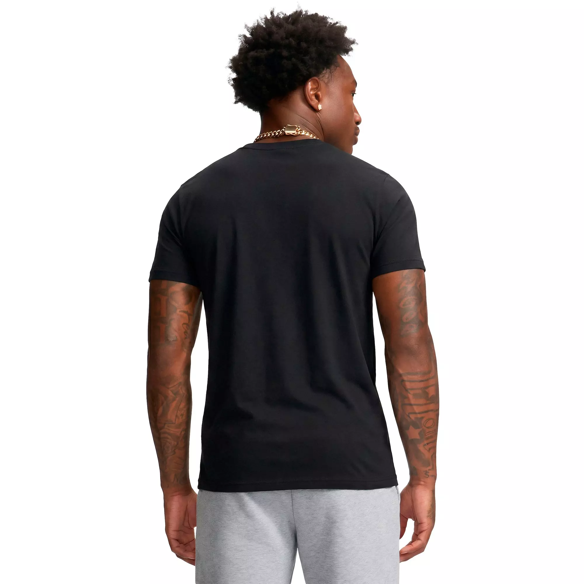 Under Armour Men's Bouncy Tee - Black - BLACK
