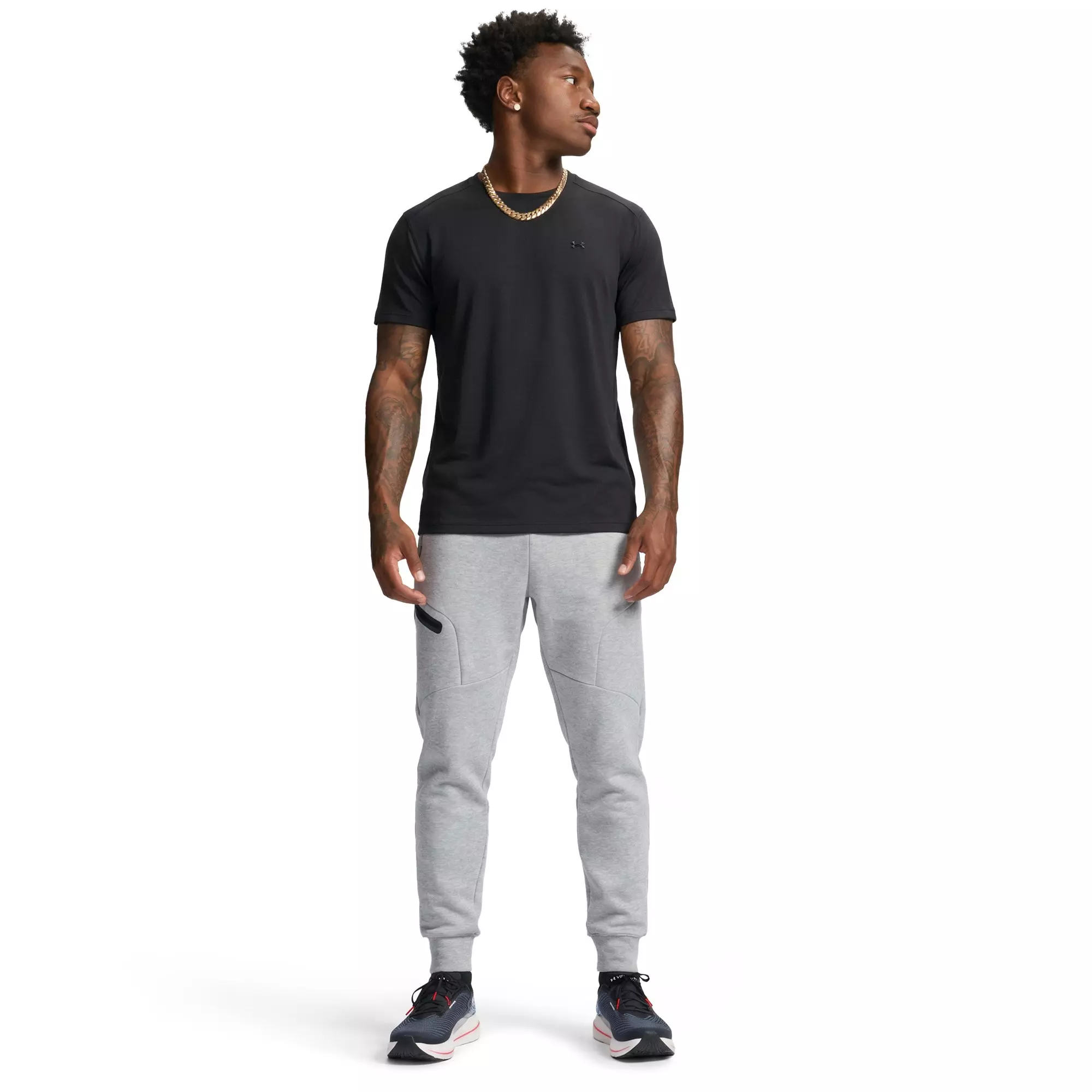 Under Armour Men's Bouncy Tee - Black - BLACK