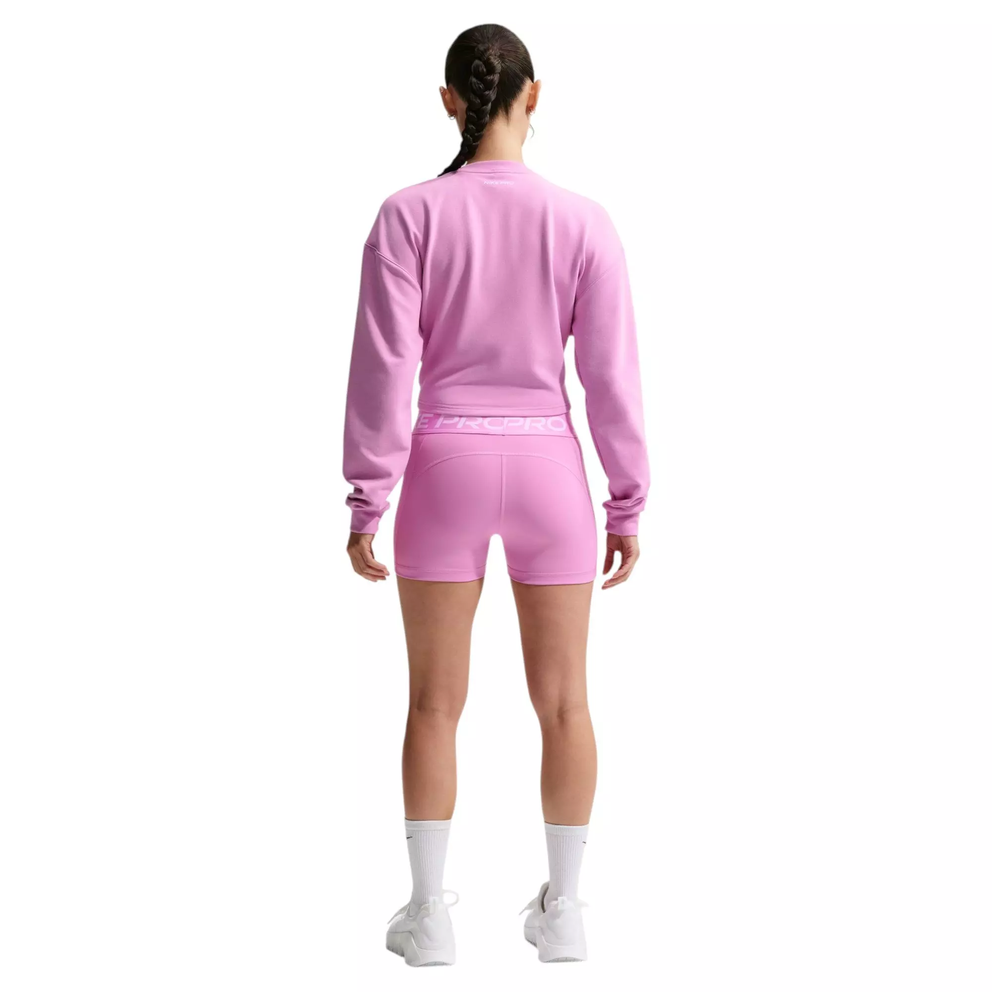 Nike Women's Pro 3-Inch Shorts - Light Magenta - PINK