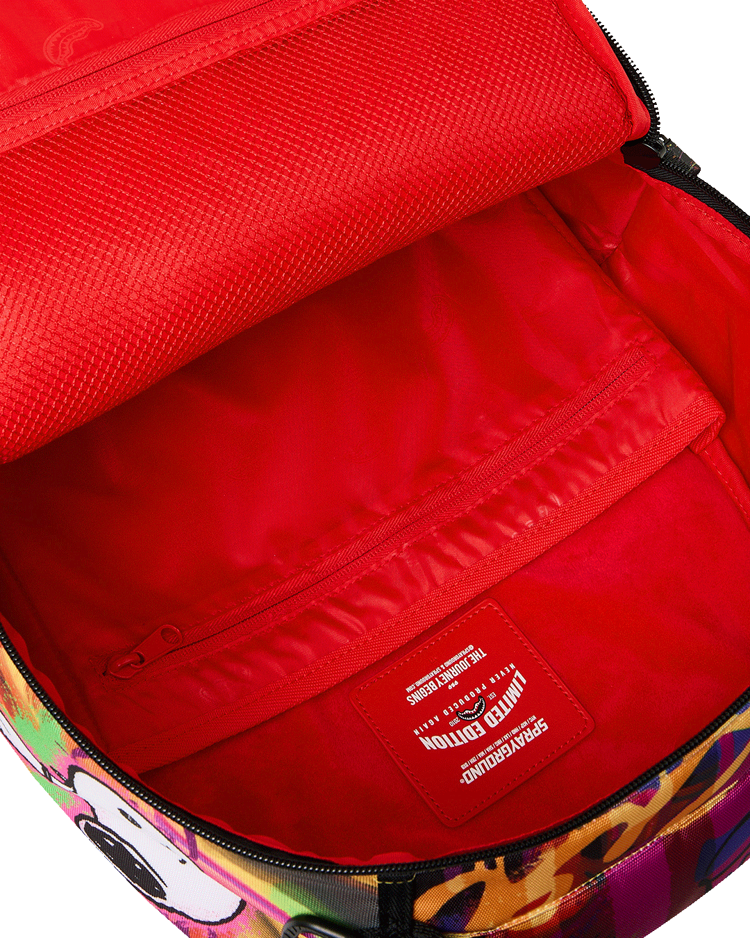 Sprayground Peanuts Snoopy Street Art Backpack - MULTI-COLOR