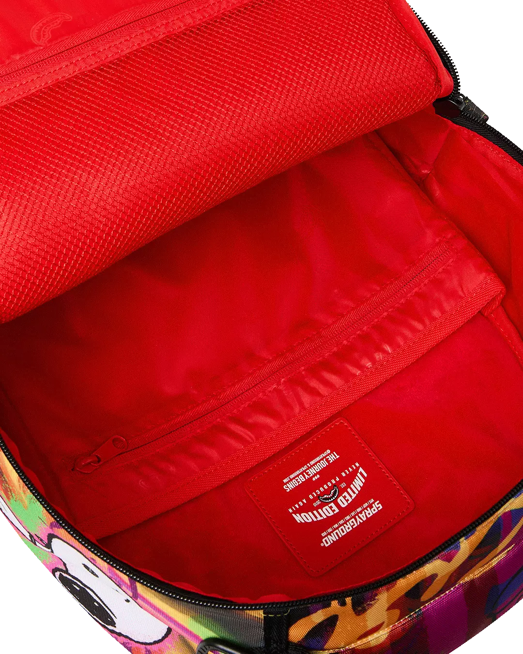 Sprayground Peanuts Snoopy Street Art Backpack - MULTI-COLOR