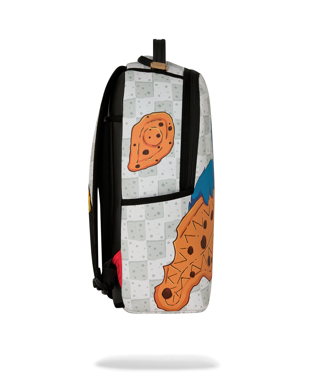Sprayground Sesame Street Cookie Monster Shark Backpack - White/Blue - WHITE/BLUE