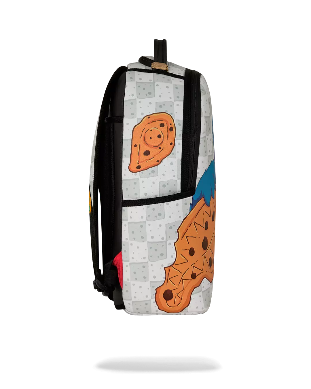 Sprayground Sesame Street Cookie Monster Shark Backpack - White/Blue - WHITE/BLUE